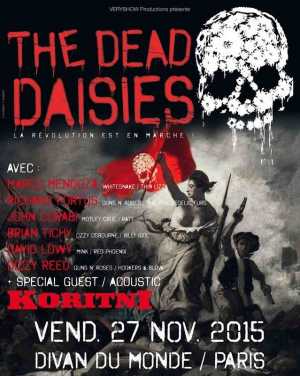 The Dead Daisies Paris 2015